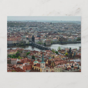 Karlsbrücke in Prag - Tschechische Republik Postkarte