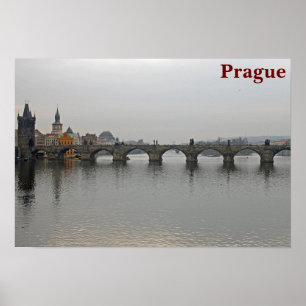 Karlsbrücke, Prag Poster
