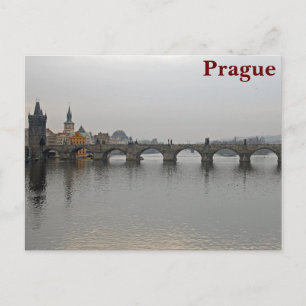 Karlsbrücke, Prag Postkarte