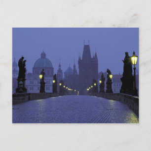 Karlsbrücke - Prag Postkarte