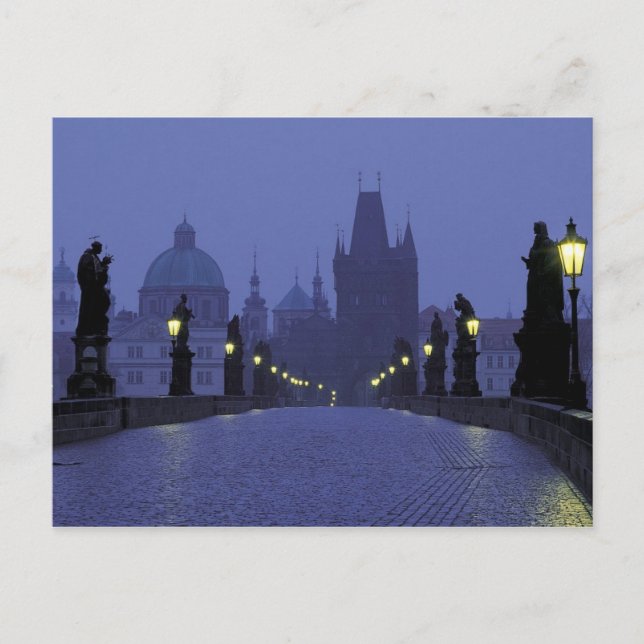 Karlsbrücke - Prag Postkarte (Vorderseite)
