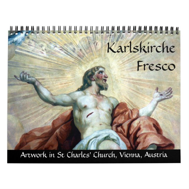 Karlskirche fresco 2025 kalender (Titelbild)
