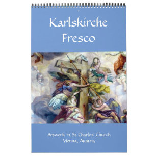Karlskirche-Fresko Wien Kalender