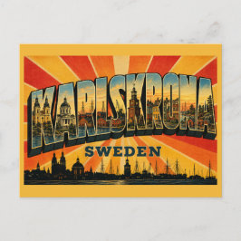Karlskrona Schweden Barockfestung Postkarte