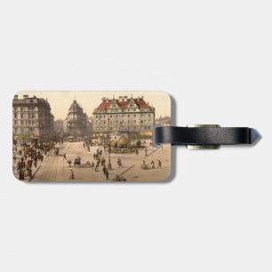 Karlsplatz und Hauptbahnhof, München, Deutschland Gepäckanhänger