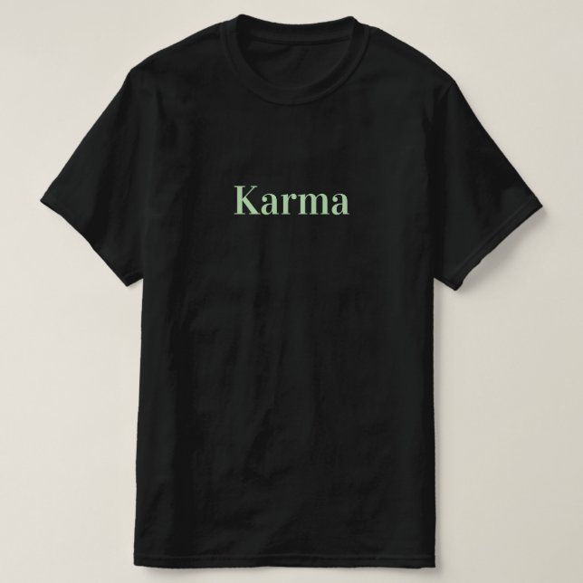 Karma 001 T-Shirt (Design vorne)