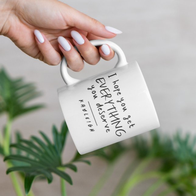 Karma bekommen alles, was Sie verdienen Tasse (Von Creator hochgeladen)