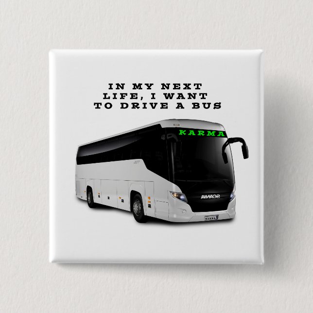 KARMA BUS BUTTON (Vorderseite)