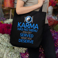 Karma hat kein Menü... Yin Yang Graphic