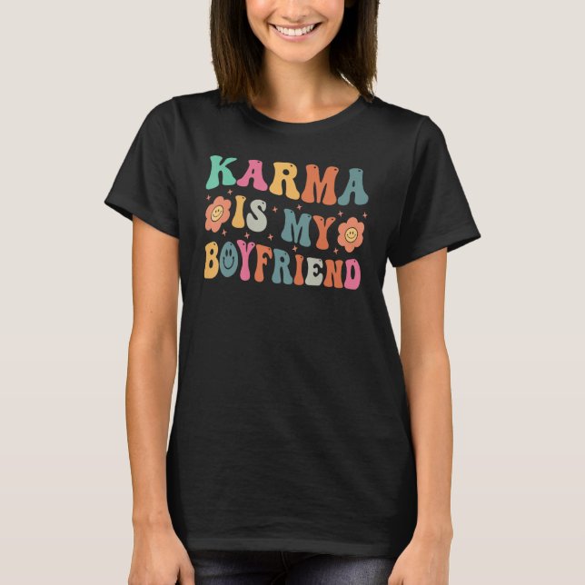 Karma ist mein Freund 1 T-Shirt (Vorderseite)