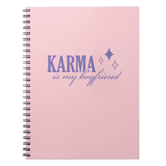 Karma ist mein Freund Notizblock (Vorderseite)