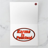 KARMA: Karma ist pünktlich Druck Neuheit