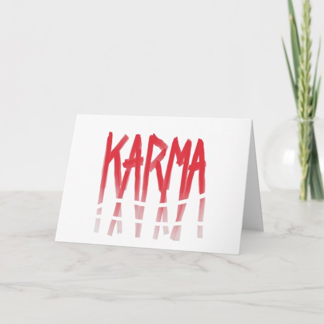 Karma Karte (Vorderseite)