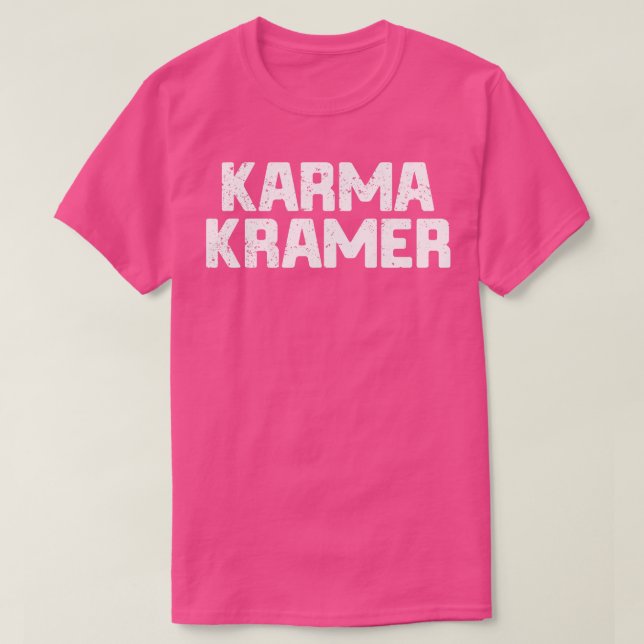 Karma Kramer Distressed T-Shirt (Design vorne)