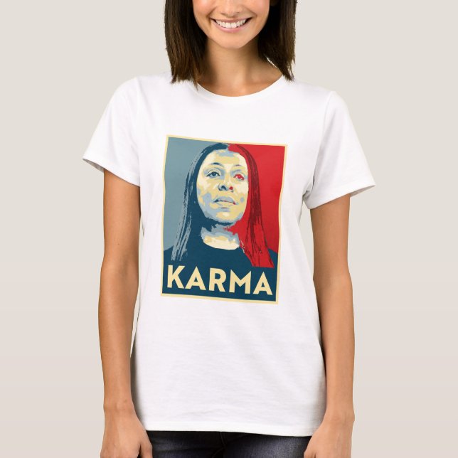 KARMA: Letitia James T-Shirt (Vorderseite)
