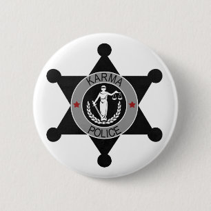 Karma-Polizei Radiohead Button