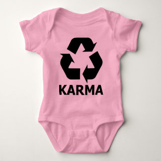 Karma recyceln baby strampler