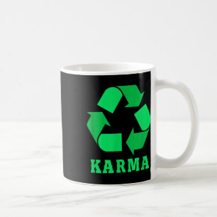 Karma Recycle Klimaschutz P Kaffeetasse