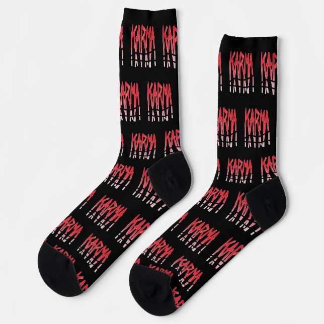 Karma Socken (Linkes Detail)