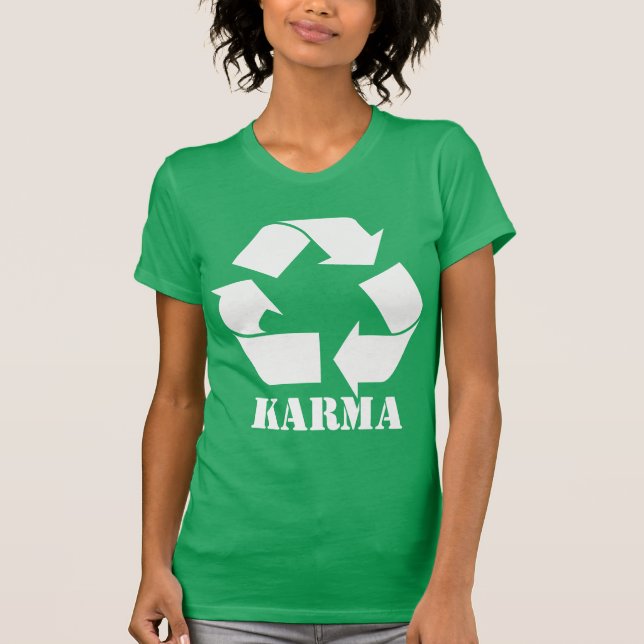 Karma Symbol T-Shirt (Vorderseite)