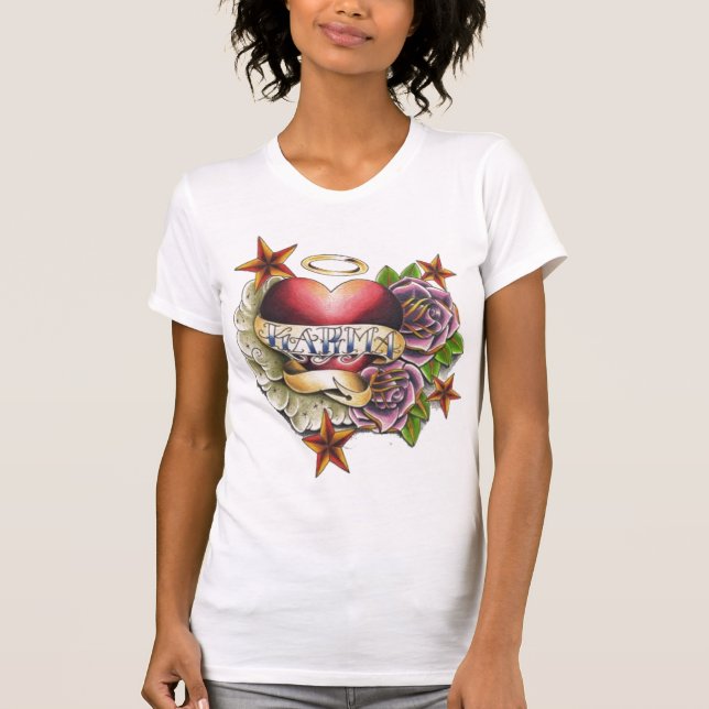 Karma_tattoo_design_ T-Shirt (Vorderseite)