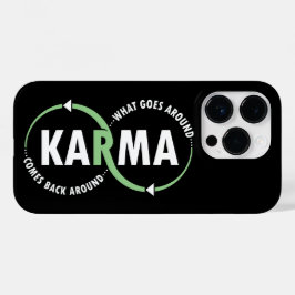 Karma - Was umher geht, kommt zurück (v1) Case-Mate iPhone 14 Pro Hülle