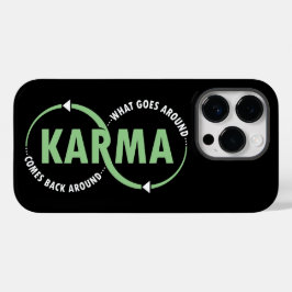 Karma - Was umher geht, kommt zurück (v2) Case-Mate iPhone 14 Pro Hülle