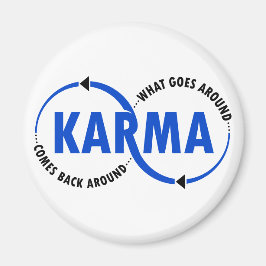 Karma - Was umher geht, kommt zurück (v2) Magnet