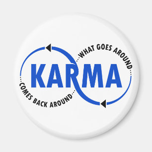 Karma - Was umher geht, kommt zurück (v2) Magnet