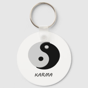 Karma Ying Yang Schlüsselanhänger