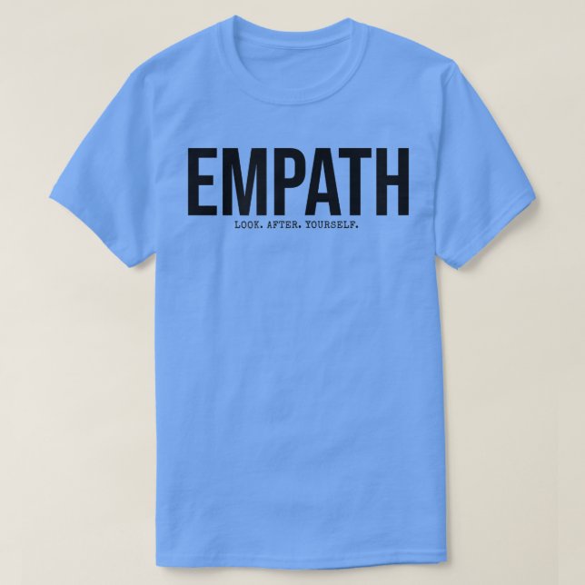 KARMA YOGA EMPATH INTROVERT MOTIVATION EMPATHO QUO T-Shirt (Design vorne)