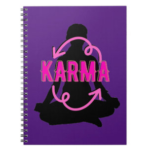Karma, Yoga-Pose Notizblock