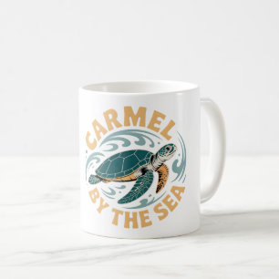 Karmel am Meeresstrand California Pazifikküste g Kaffeetasse