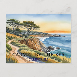 Karmel-by-the-Sea California Postcard Postkarte