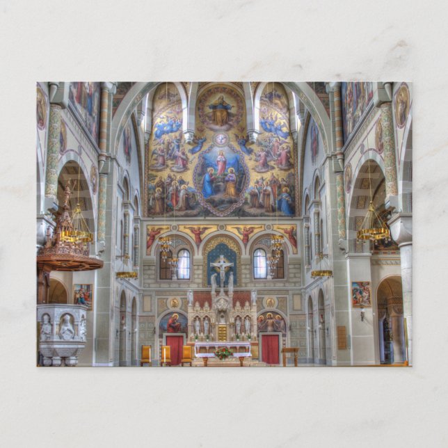Karmelitenkirche Postkarte (Vorderseite)