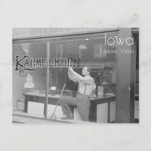 Karmelkorn Sign Postcard Postkarte