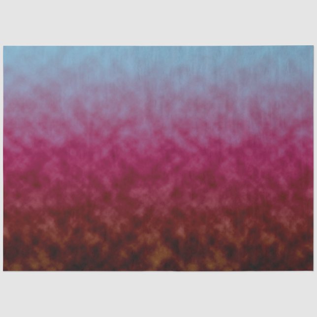 Karmesinroter Driftveil Seidenpapier (Vorderseite)