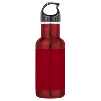 Karmin (Volltonfarbe) Edelstahlflasche