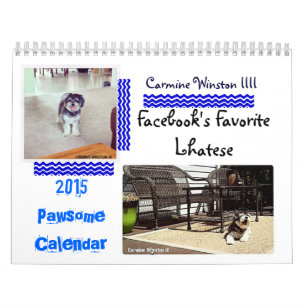 Karmin Winston III "Pawsome Kalender 2015 "