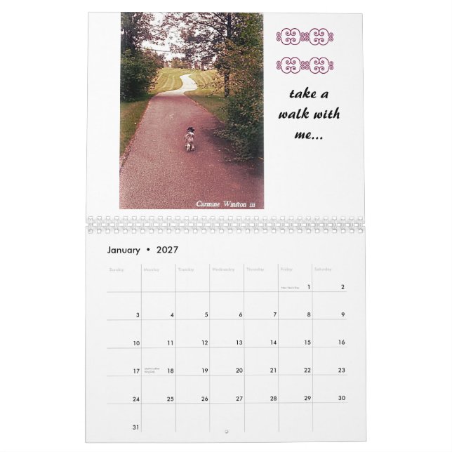 Karmin Winston III "Pawsome Kalender 2015 " (Jan 2027)