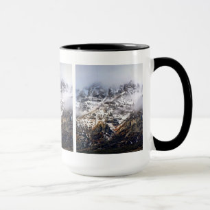 Karminrote Gebirgszacke Tasse