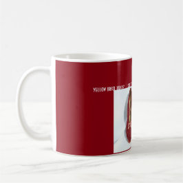 Karminrote Pantoffel-Tasse Tasse