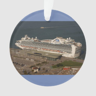 Karminrote Prinzessin Cruise, SF Verzierung Ornament