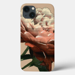 Karminrote Rote Rose mit weißen Akzenten Case-Mate iPhone Hülle