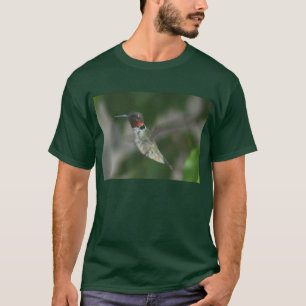 Karminroter Kehle-Kolibri T-Shirt