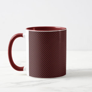 Karminroter roter tasse