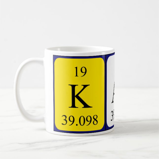 Karna Periodenname Tasse (Links)