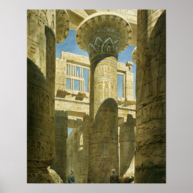 Karnak, c.1866 (w/c, paper) poster (Vorne)
