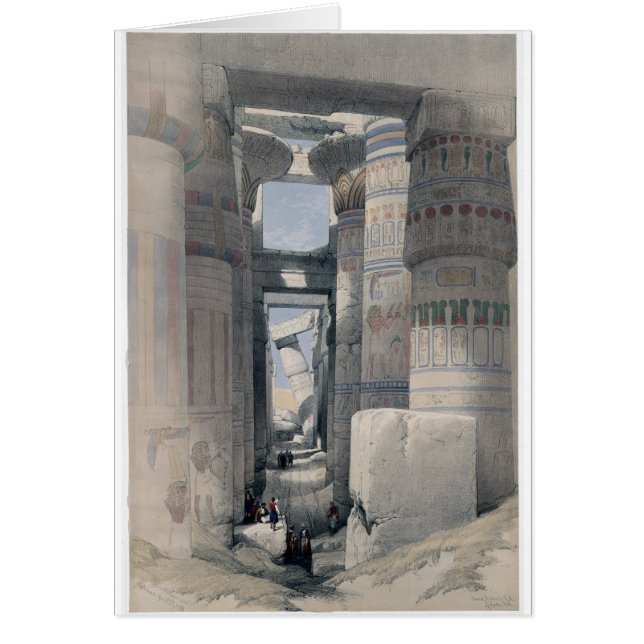 Karnak - Dromos oder erstes Gericht des Tempels (Vorne)