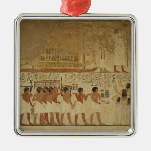 Karnak Tempel Luxor, Ägypten Silbernes Ornament